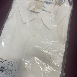 Tommy Bahama White Casual Button Down Shirt